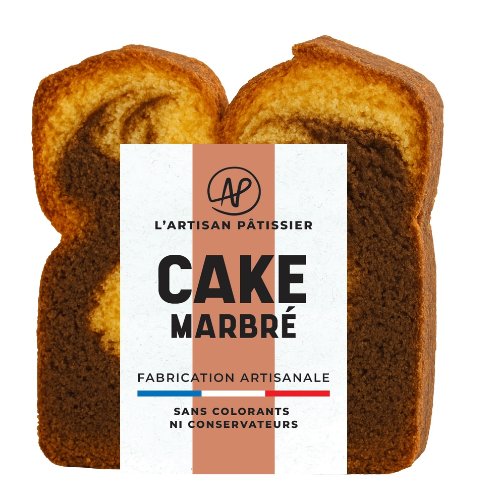 Tranche de cake Marbré