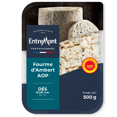 Dés Fourme Ambert AOP – Entremont Professionnel – 500g