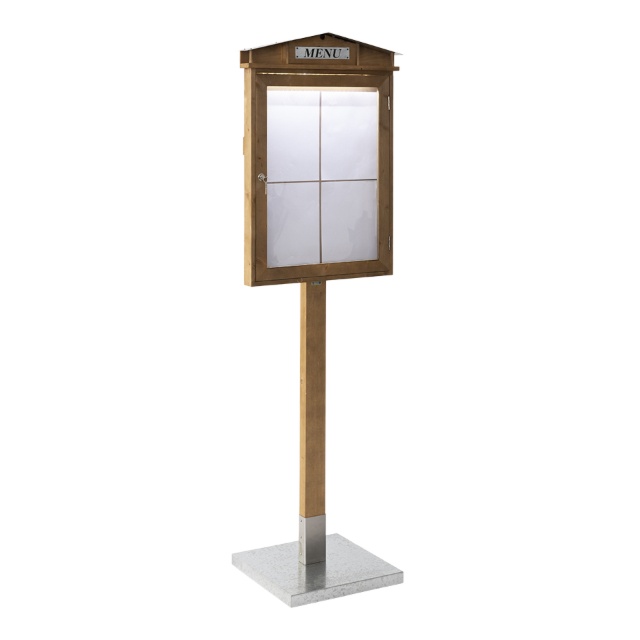 Porte-menu Securit® Rustique