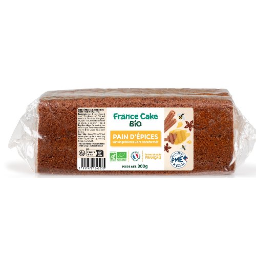 Pain d'épices sans ingrédients ultra transformés BIO