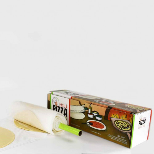 Pâte à pizza en disque