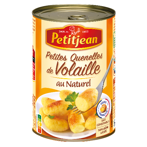 Petites Quenelles de volaille au naturel - 400G