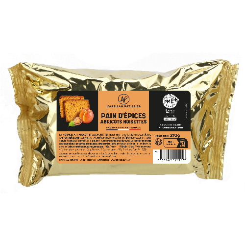 Pain d’épices Abricots Noisettes