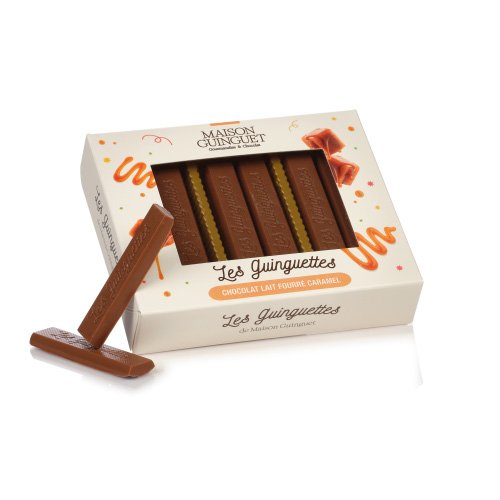 GUINGUETTES CHOCOLAT LAIT FOURREES DE CARAMEL 