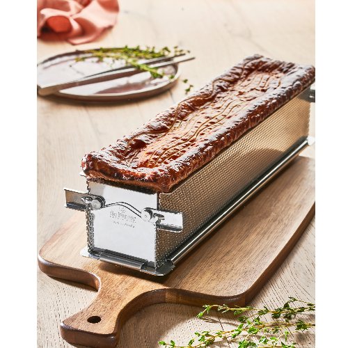 Moule à pâté croûte en inox perforé GEOFORME