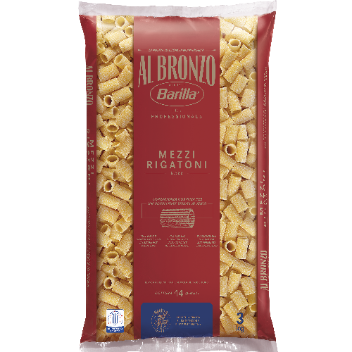 MEZZI RIGATONI AL BRONZO 3 KG
