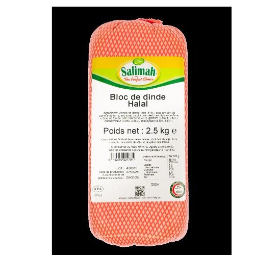 JAMBON DE DINDE HALAL 2.5 KG