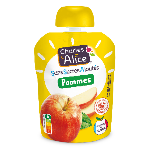 Gourde Pommes Sans Sucres Ajoutés HVE