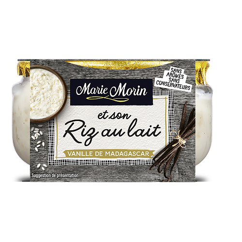 Riz au lait vanille de Madagascar 140g