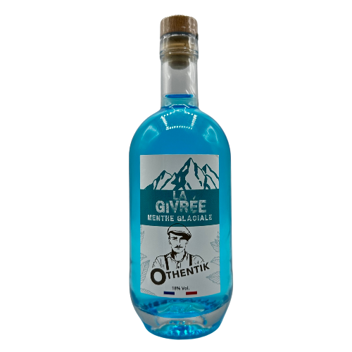 Liqueur de menthe poivrée "La Givrée" 18° Othentik