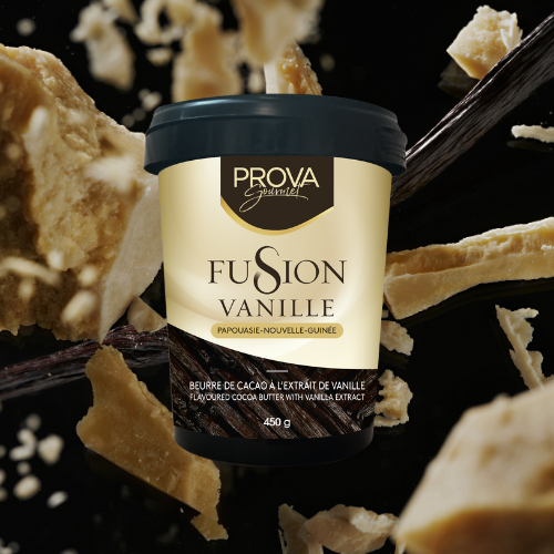 Fusion Vanille, Beurre de cacao à l'Extrait de Vanille Papouasie-Nouvelle-Guinée