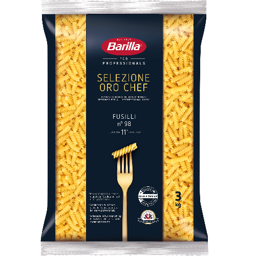 Pâtes Fusilli Selezione Oro Chef 3KG