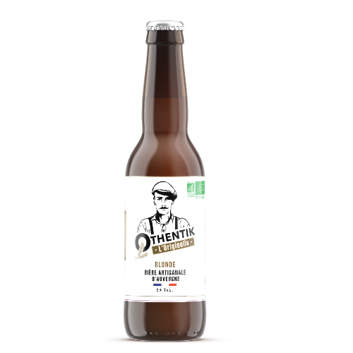 Bière Blonde Bio L'Originelle Othentik 5°