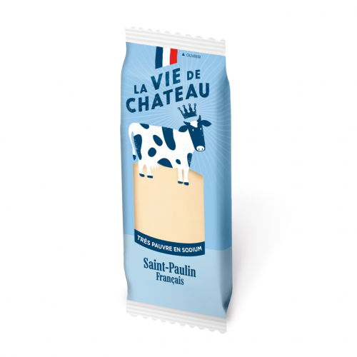 Saint Paulin Français mini-portion – Pauvre en sodium – La Vie de Château