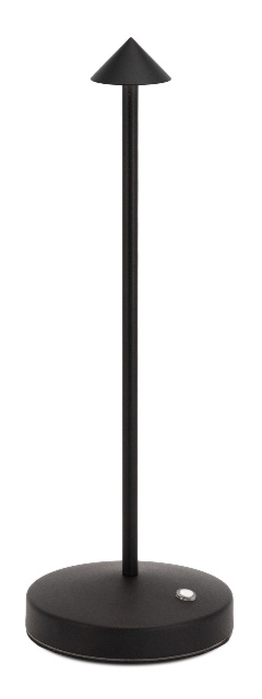 Securit® Lampe de table Angelina Noir