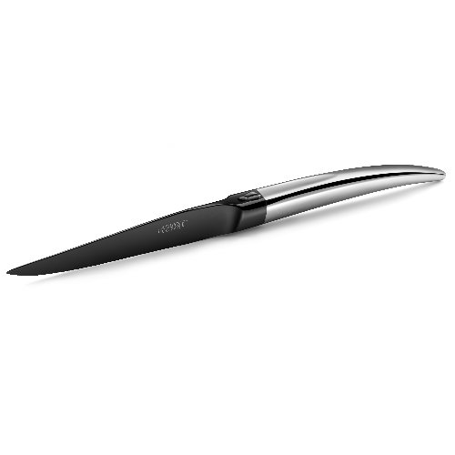 Coffret 6 couteaux à steak Laguiole Expression black et inox