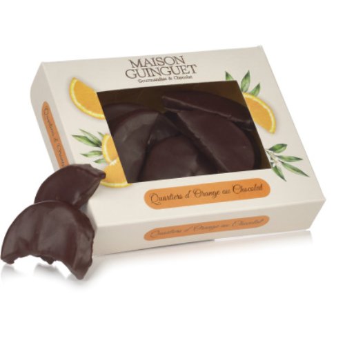 QUARTIERS D'ORANGE AU CHOCOLAT