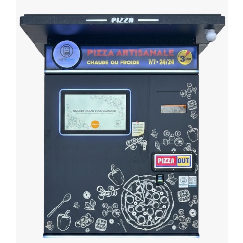 Distributeur à Pizzas et boissons
