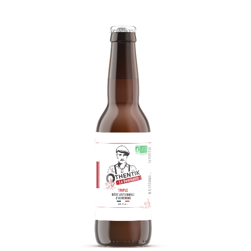 Bière triple Bio La dominante Othentik 8°