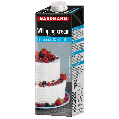 Crème à fouetter UHT 35,1 % de matière grasse