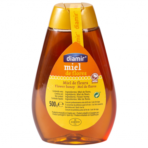 MIEL toutes fleurs DIAMIR - Squeezer 500g
