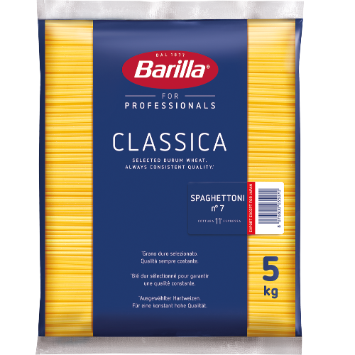 Pâtes Spaghettoni Classica 5KG