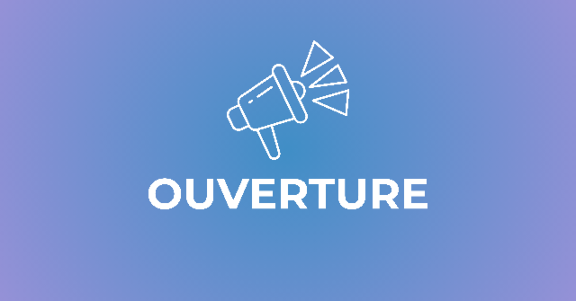 Ouverture de l'événement 