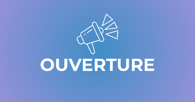 Ouverture de l'événement 
