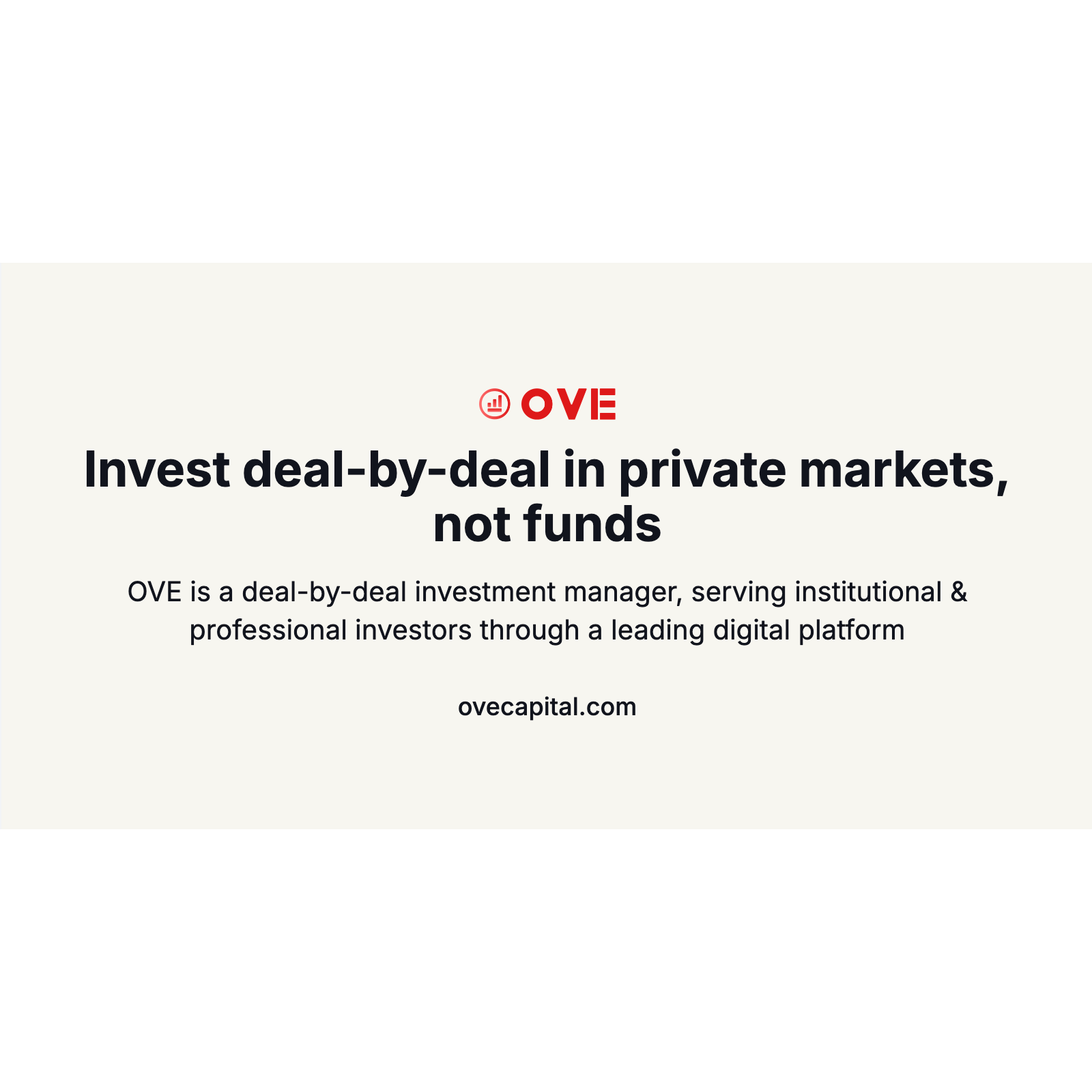 OVE CAPITAL AG