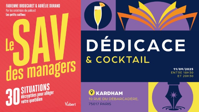 Lancement du livre Le SAV des managers (Vuibert)