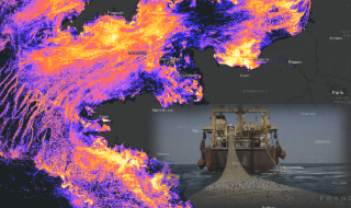Une cartographie mondiale de l'intensité de la pêche dans le Living Atlas ArcGIS