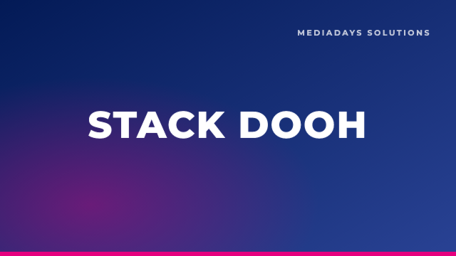 La stack DOOH : SSP, DSP, DMP et écrans — l'infrastructure du seul média traditionnel en croissance