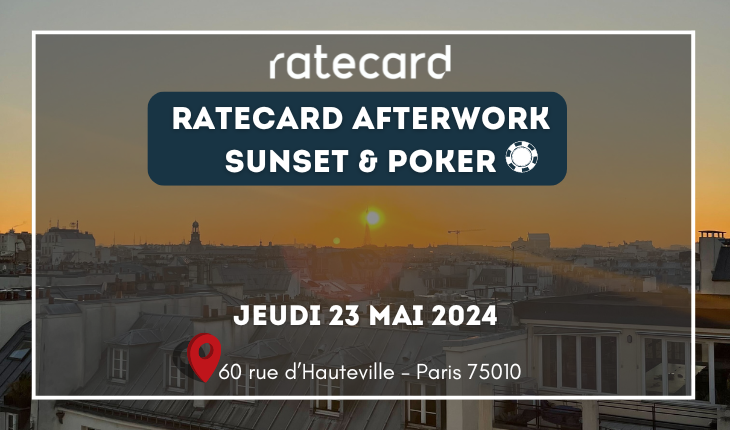 Ratecard Afterwork&nbsp; - Sunset Poker ! <br>