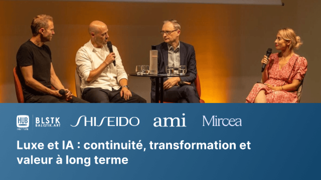 Luxe et IA : continuité, transformation et valeur à long terme