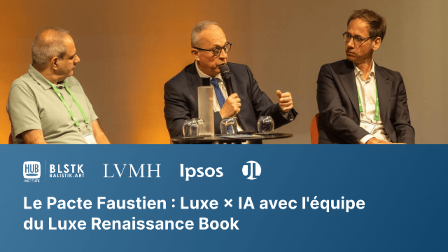 Le Pacte Faustien : Luxe × IA avec l'équipe du Luxe Renaissance Book