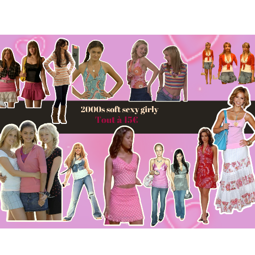 Style Soft girly année 2000s 