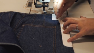 Fashion Art Denim creation
