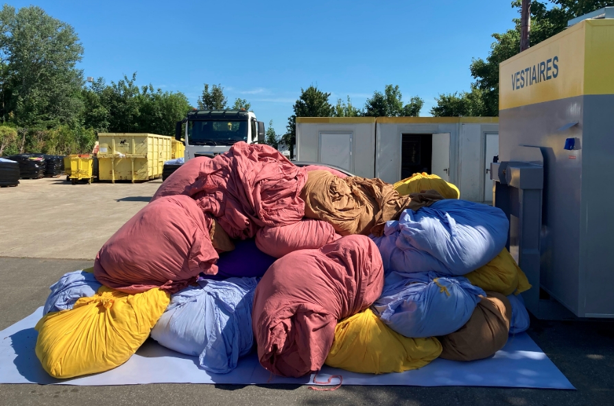 Recyclage des bardages sur PV Paris