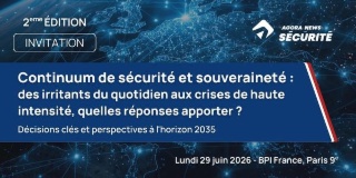 Continuum de sécurité et souveraineté : des irritants du quotidien aux crises de haute intensité, quelles réponses apporter ? - Colloque 29 juin 2026