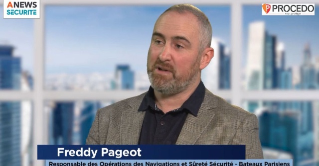 Freddy Pageot, Responsable des opérations des navigations et sûreté-sécurité aux Bateaux Parisiens – Parcours