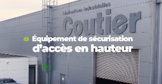 Coutier Industrie – Equipement de sécurisation d’accès en hauteur