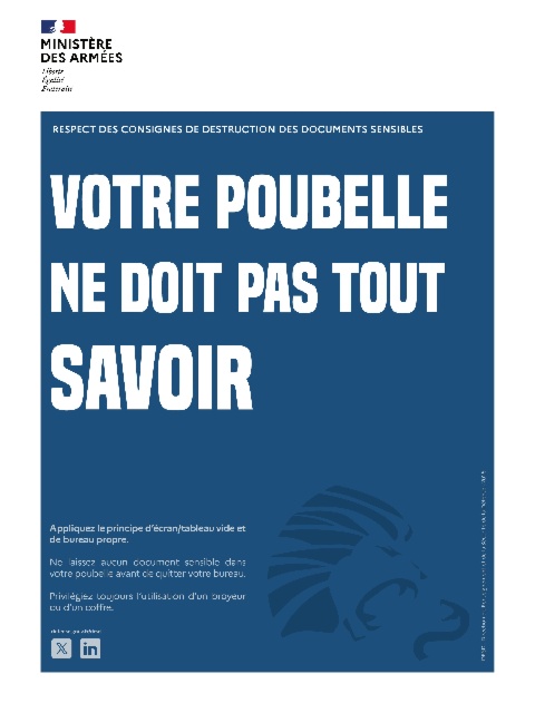 Une campagne de sensibilisation à la sûreté lancée par la DRSD