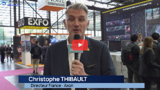 Axon France présente ses dernières innovations à Milipol : l’entretien avec Christophe Thibault