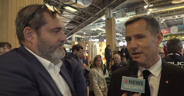 Nicolas Daragon répond aux questions d’ANews Sécurité lors de sa venue sur le Salon des Maires
