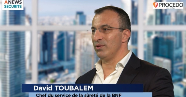 David Toubalem, Chef du service de la sûreté de la Bibliothèque Nationale de France – Parcours