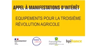 Retour sur le webinaire "AMI : Equipements pour la 3ème révolution agricole"