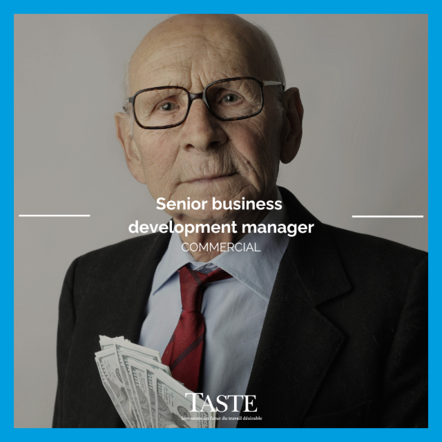 Senior business development manager (F/H)