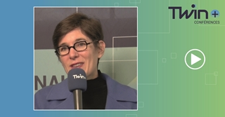Keynote Enjeux et opportunités des jumeaux numériques de la Santé par Claire Biot,  Vice-Présidente Industrie de la Santé chez Dassault Systèmes