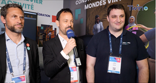 Xavier Godart, Directeur du conseil Industrie 4.0 avec Julien Casarin, Responsable du produit Intraverse et Jean-François Gaudy - Inetum 