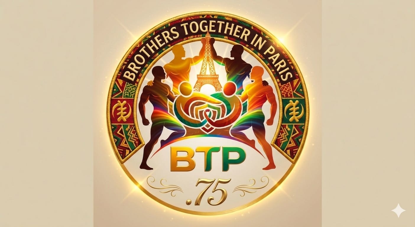 Brother together in Paris.75